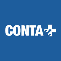 Conta+ logo, Conta+ contact details