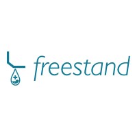 Freestand logo, Freestand contact details