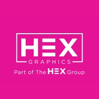 HEX Graphics logo, HEX Graphics contact details