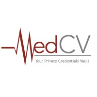 MedCV logo, MedCV contact details