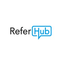 ReferHub logo, ReferHub contact details