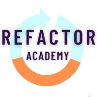 Refactor Academy logo, Refactor Academy contact details