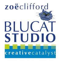 Blucatstudio logo, Blucatstudio contact details