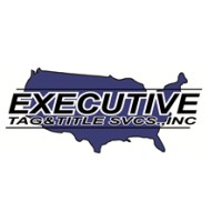 EXECUTIVE TAG & TITLE SVCS., INC. logo, EXECUTIVE TAG & TITLE SVCS., INC. contact details