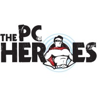 The PC Heroes logo, The PC Heroes contact details