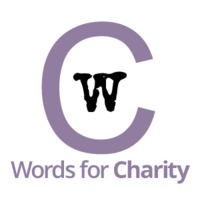 Words for Charity logo, Words for Charity contact details