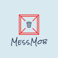 MessMob logo, MessMob contact details