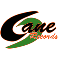 'Cane Records logo, 'Cane Records contact details