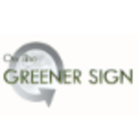 On the Greener Sign logo, On the Greener Sign contact details