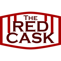 The Red Cask logo, The Red Cask contact details