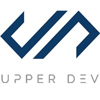 UpperDev logo, UpperDev contact details