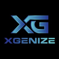 XGenize logo, XGenize contact details