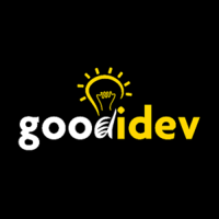 GoodIdev logo, GoodIdev contact details