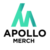 ApolloMerch logo, ApolloMerch contact details