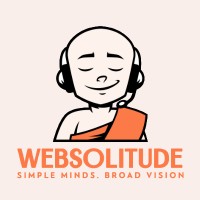 WebSolitude™ logo, WebSolitude™ contact details