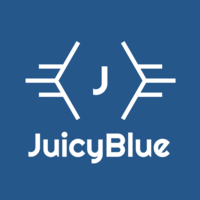 JuicyBlue logo, JuicyBlue contact details