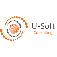 U-Soft Consulting logo, U-Soft Consulting contact details