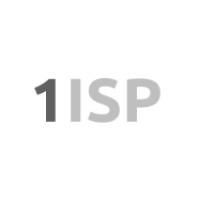 1ISP logo, 1ISP contact details