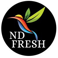 ND FRESH logo, ND FRESH contact details