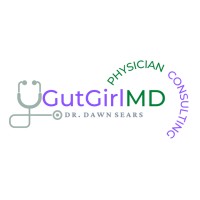 GutGirlMD logo, GutGirlMD contact details