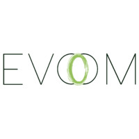 EVOOM logo, EVOOM contact details