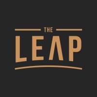 The Leap logo, The Leap contact details