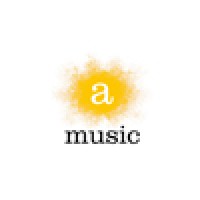 A-Music logo, A-Music contact details