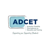 ADCET - Australian Disability Clearinghouse on Education and Training logo, ADCET - Australian Disability Clearinghouse on Education and Training contact details