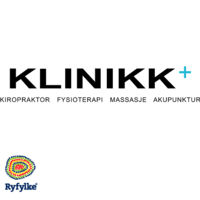 KLINIKK+ logo, KLINIKK+ contact details