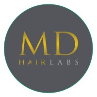 MD Hair Labs logo, MD Hair Labs contact details