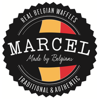 Marcel waffles logo, Marcel waffles contact details