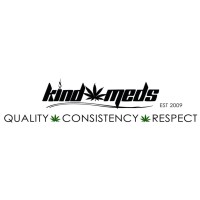 KindMeds logo, KindMeds contact details