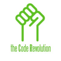 The Code Revolution logo, The Code Revolution contact details