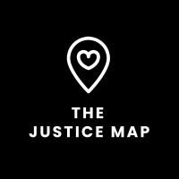 The Justice Map logo, The Justice Map contact details