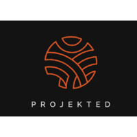 PROJEKTED. logo, PROJEKTED. contact details