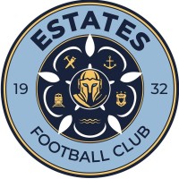 Estates F.C. logo, Estates F.C. contact details