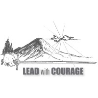 LEAD with COURAGE logo, LEAD with COURAGE contact details