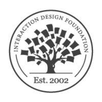 The Interaction Design Foundation logo, The Interaction Design Foundation contact details