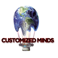 Customized Minds logo, Customized Minds contact details