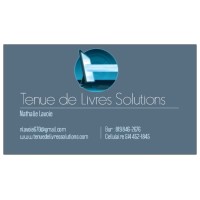 Tenue de Livres solutions logo, Tenue de Livres solutions contact details