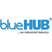 blueHUB logo, blueHUB contact details