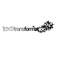 Text to Transformation logo, Text to Transformation contact details