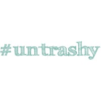 #untrashy logo, #untrashy contact details