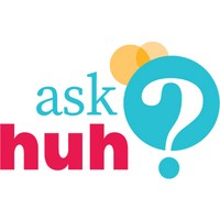 askHUH? logo, askHUH? contact details