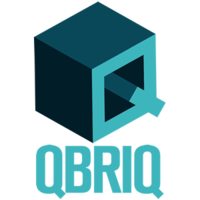 QBRIQ logo, QBRIQ contact details