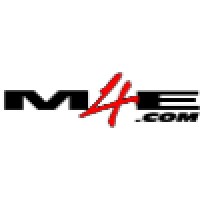 m4e.com logo, m4e.com contact details