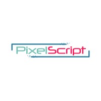 PixelScript logo, PixelScript contact details