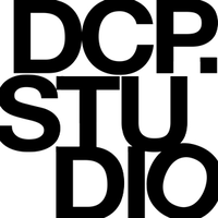 DCP. Studio logo, DCP. Studio contact details