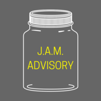 J.A.M. Advisory logo, J.A.M. Advisory contact details