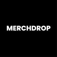 MerchDrop logo, MerchDrop contact details